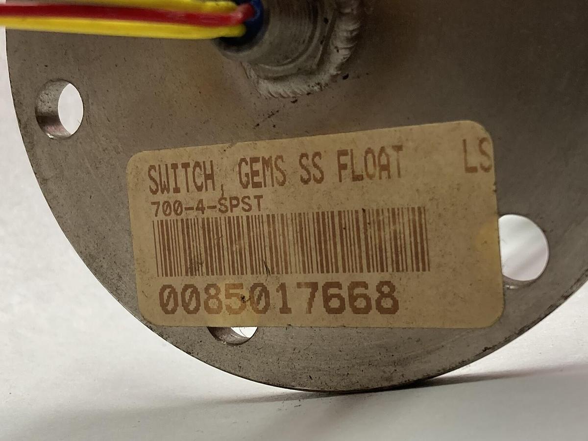 Gems,700-4-SPST,SS Float Switch