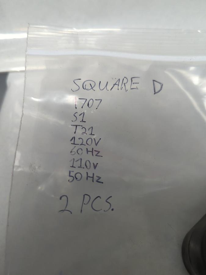 Used SQUARE D,31091-400-47,COIL 240V 60HZ 220V 50HZ LOT OF 2 PRE-OWNED