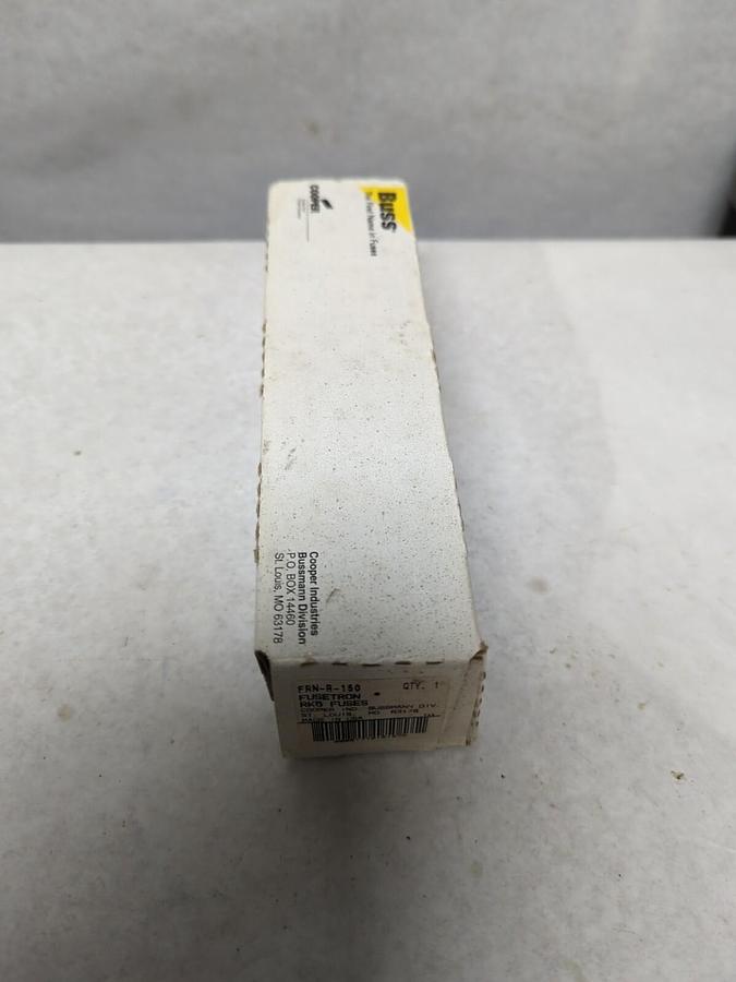 Used COOPER BUSSMANN,FRN-R-150,FUSETRON 150 AMP FUSE NEW
