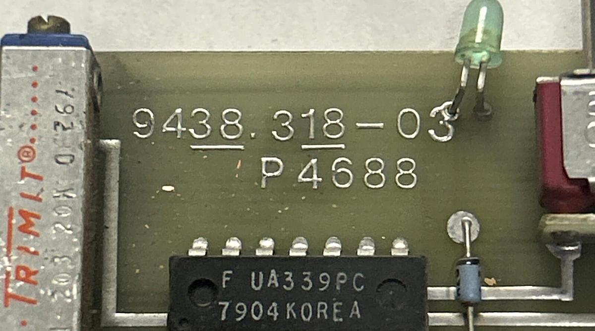 Used ARL,9438.318-03,CIRCUIT BOARD