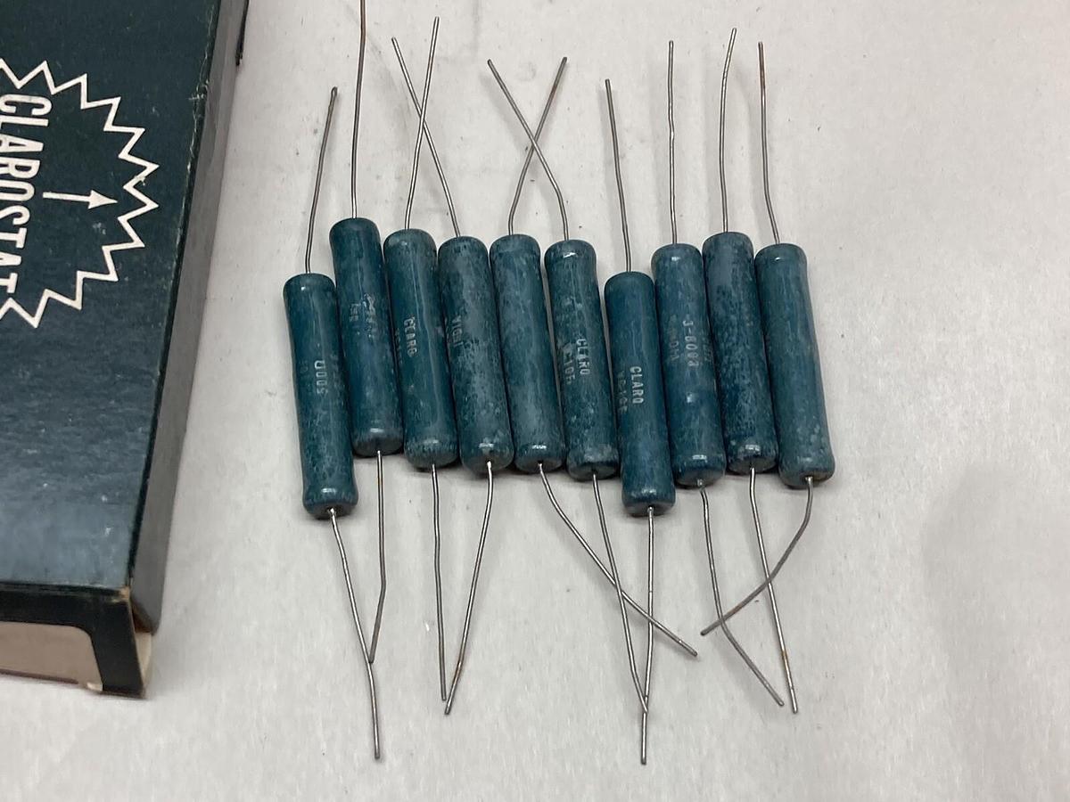 Clarostat,V010F 500,Wireround Resistors BOX OF 10