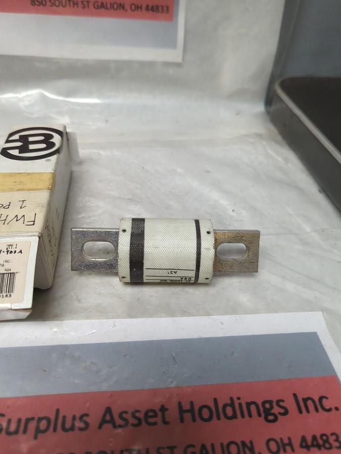COOPER BUSSMANN,FWH-400A,SEMI-CONDUCTOR 400 AMP FUSE NOS