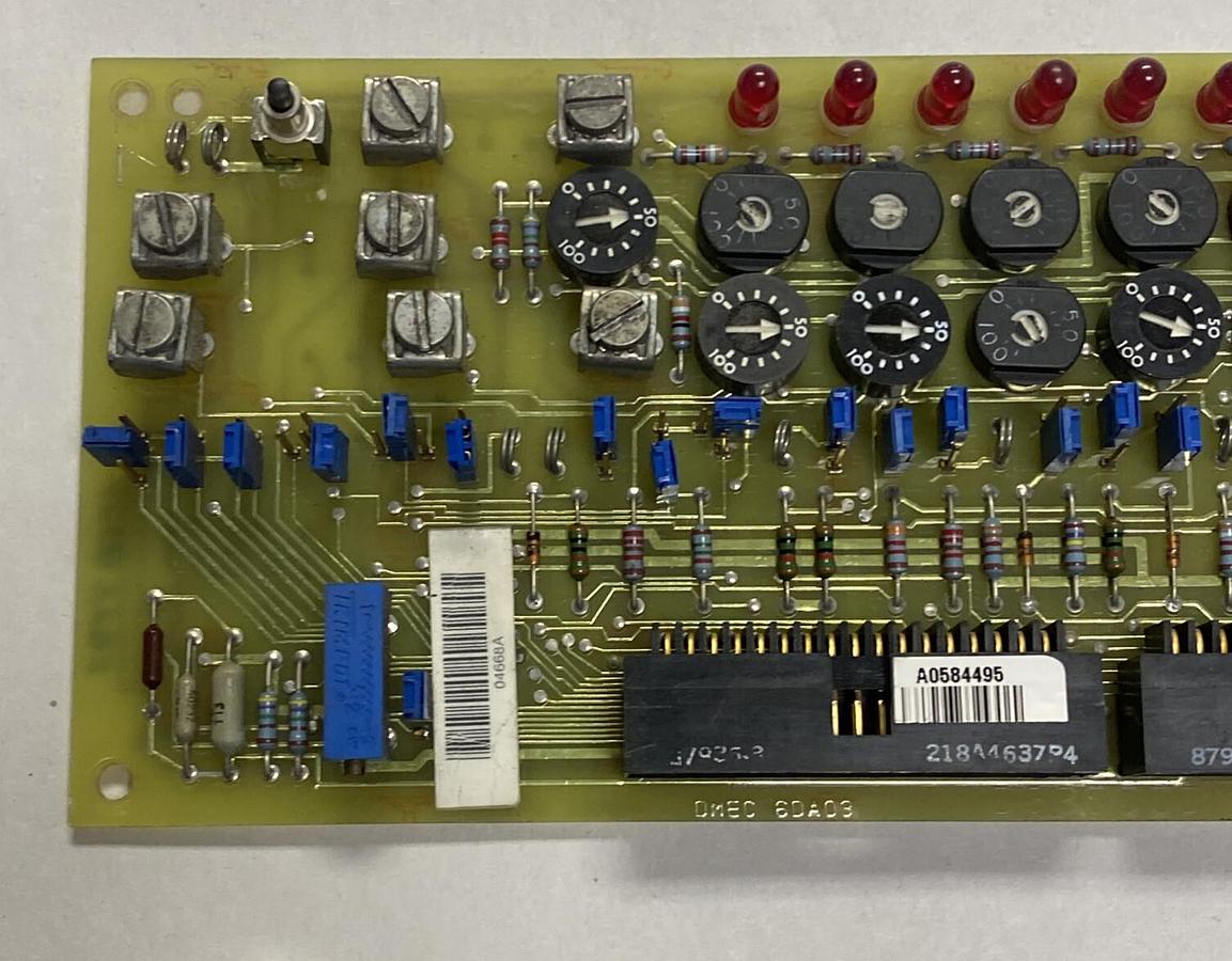 Used GENERAL ELECTRIC,DS3800DMEC1D1D,MOTOR EXCITER CONTROL PC BOARD