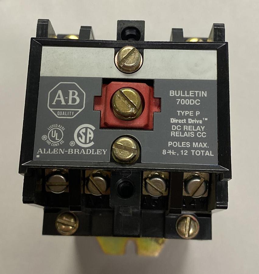 Used ALLEN BRADLEY,700DC-P400Z24,SER A DC RELAY