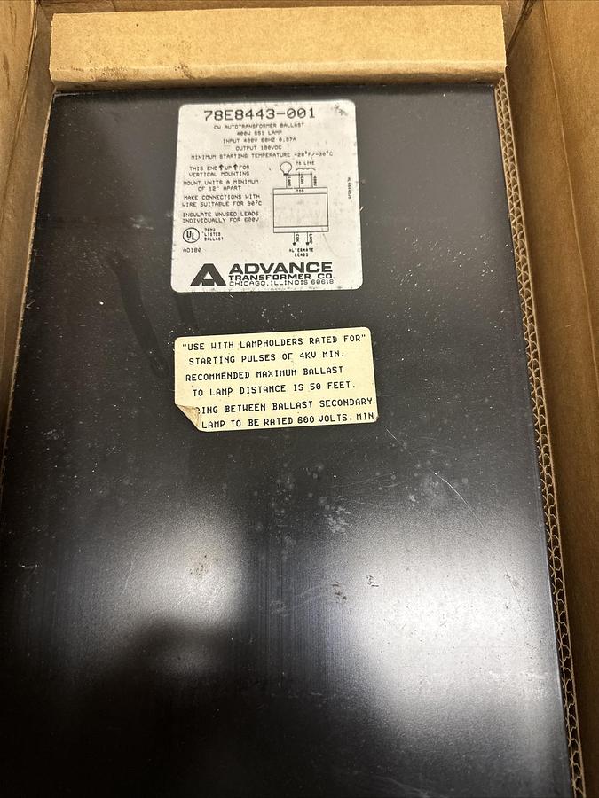 Advance,78E8443-001,Autotransformer 480V 60 Hz