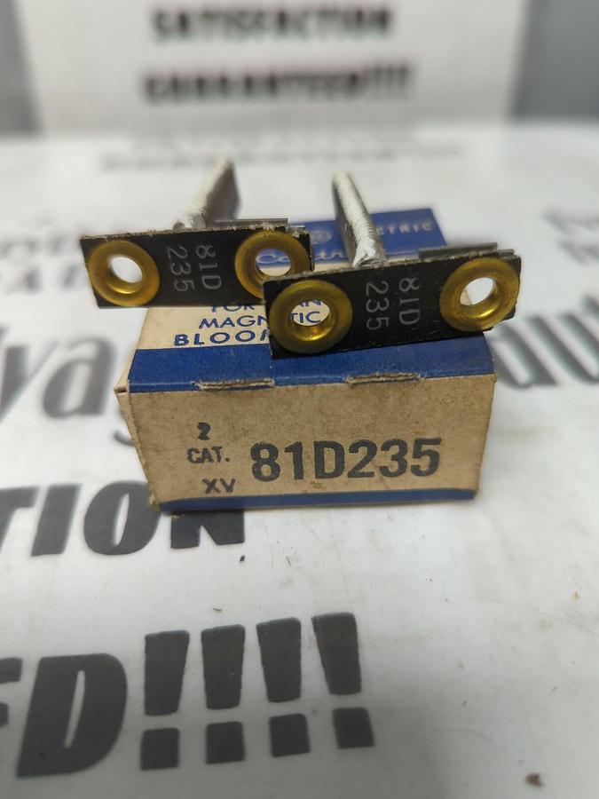 GE,81D235,OVERLOAD HEATER ELEMENTS  2 PACK NOS
