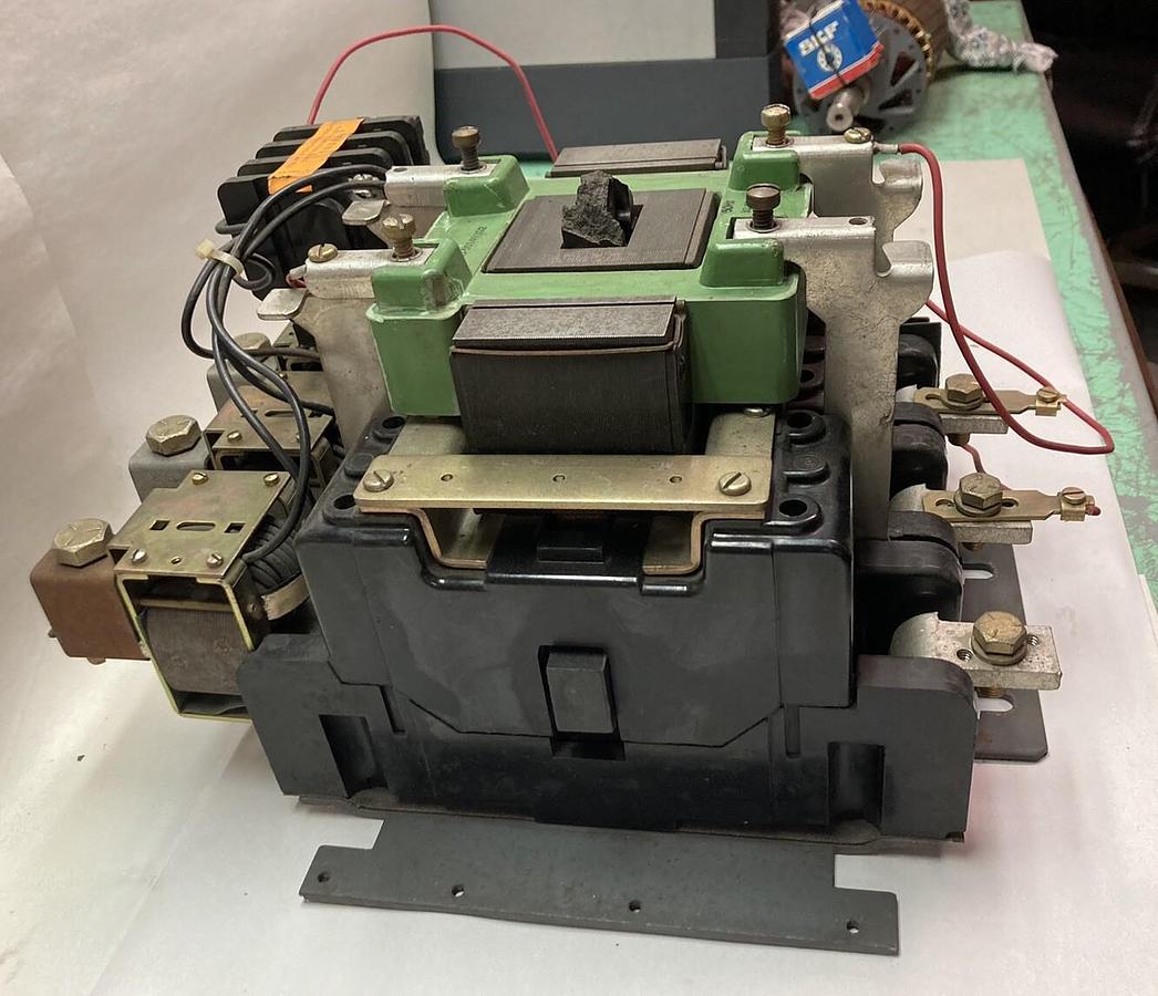 Used General Electric,CR105P0/CR105PO,Nema 5 Open Magnetic Contactor