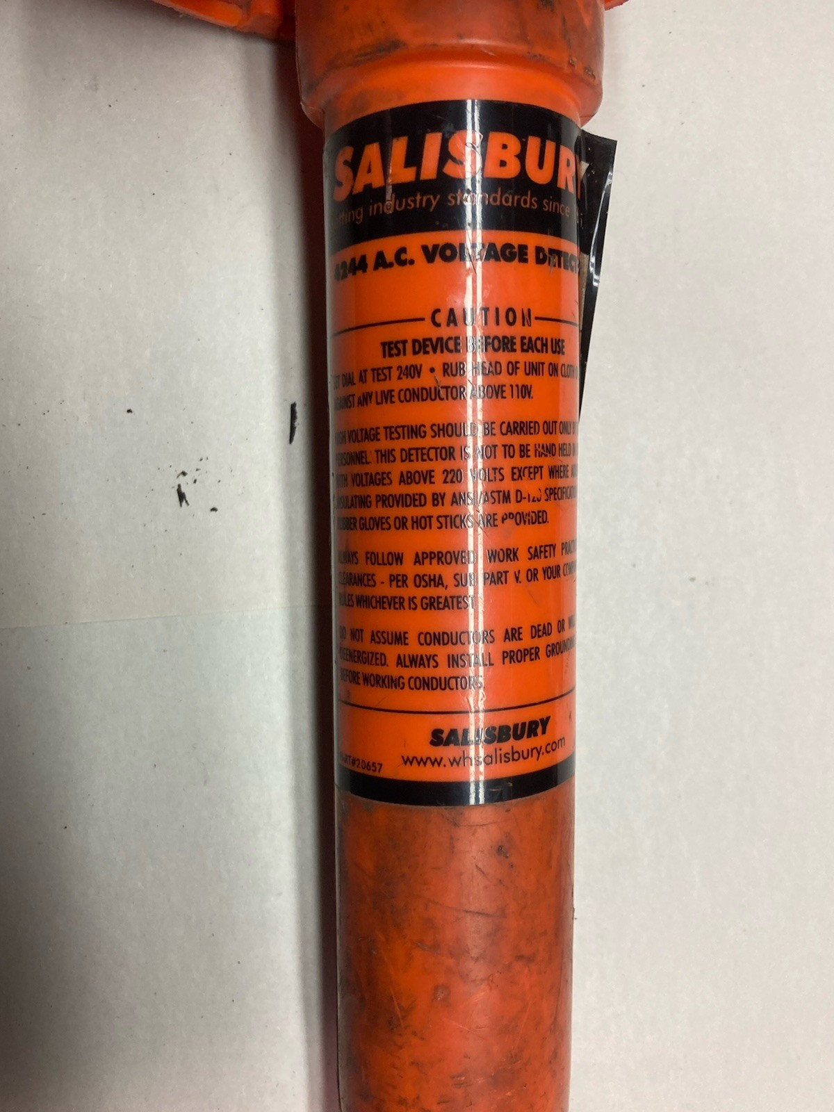 Used Salisbury,Model WHSCO,4244 Audio Visual AC Voltage Detector