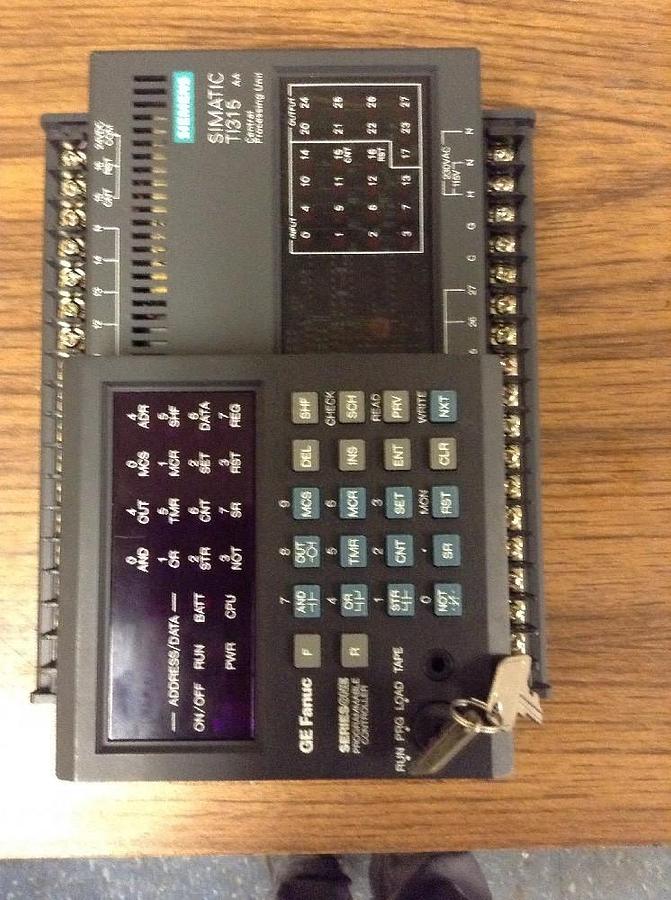 Siemens Simmatic,T1315-AA,Central Processing Unit With Keys New Old Stock