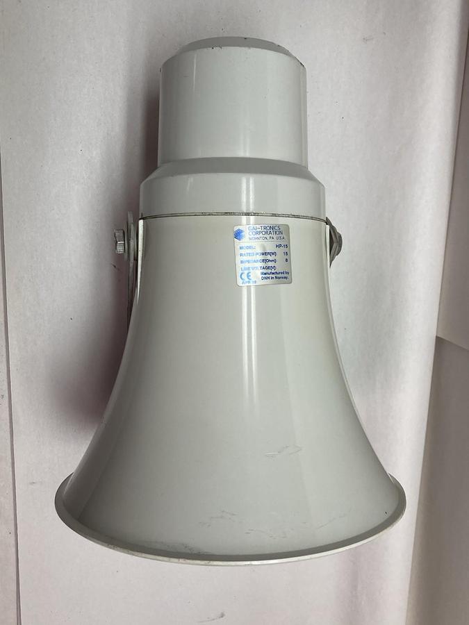 Gai-Tronics,HP-15,Horn Speaker
