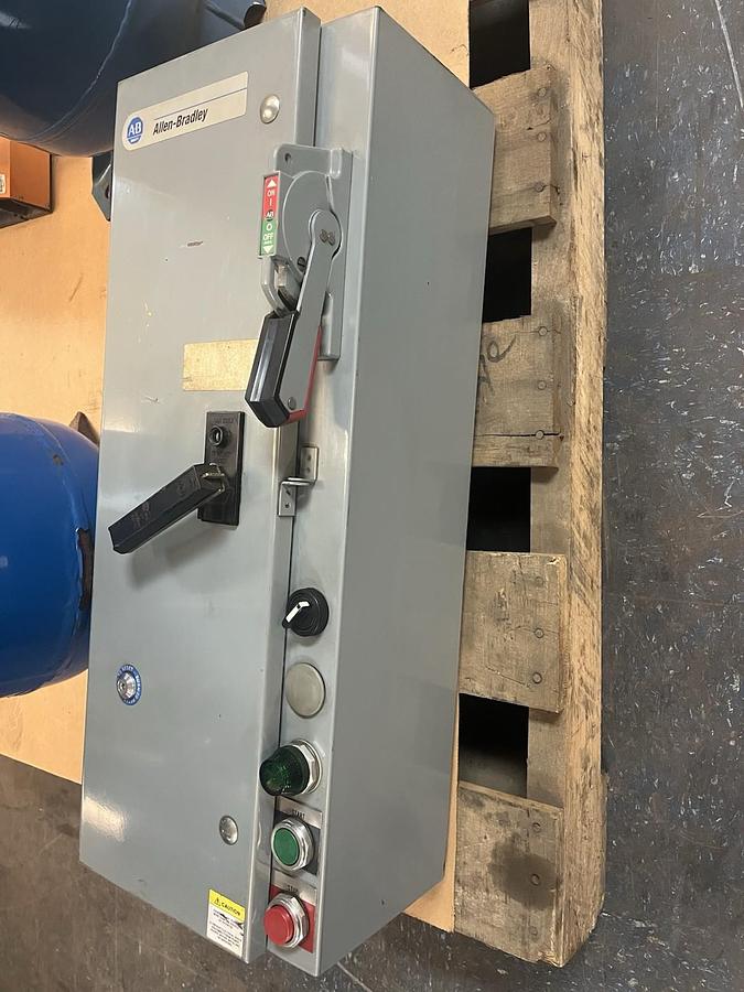 Used ALLEN BRADLEY,512-ADB-A1C-1-4G-6GP-24,SIZE 0 COMBINATION STARTER FUSED