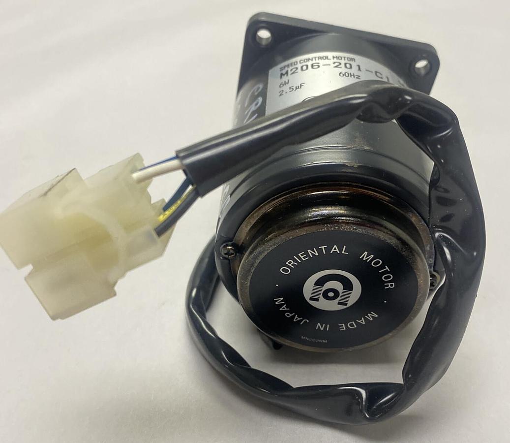 ORIENTAL MOTOR,M206-201-C1,SPEED CONTROL MOTOR 6W 60HZ 115V 90-1700RPM NOS