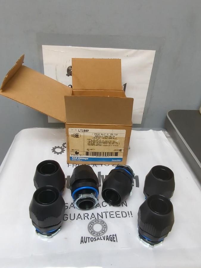 THOMAS & BETTS,LT100P,BULLET CONDUIT CONNECTOR 1 INCH BOX OF 6