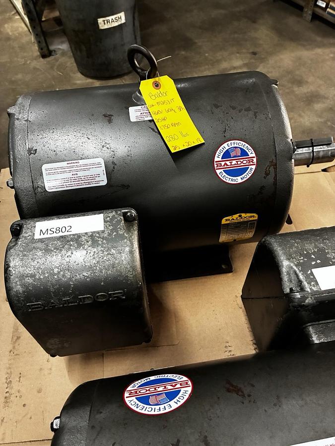 Used BALDOR,M2531T,MOTOR 25HP 1760RPM 284T 230/460V 3PH