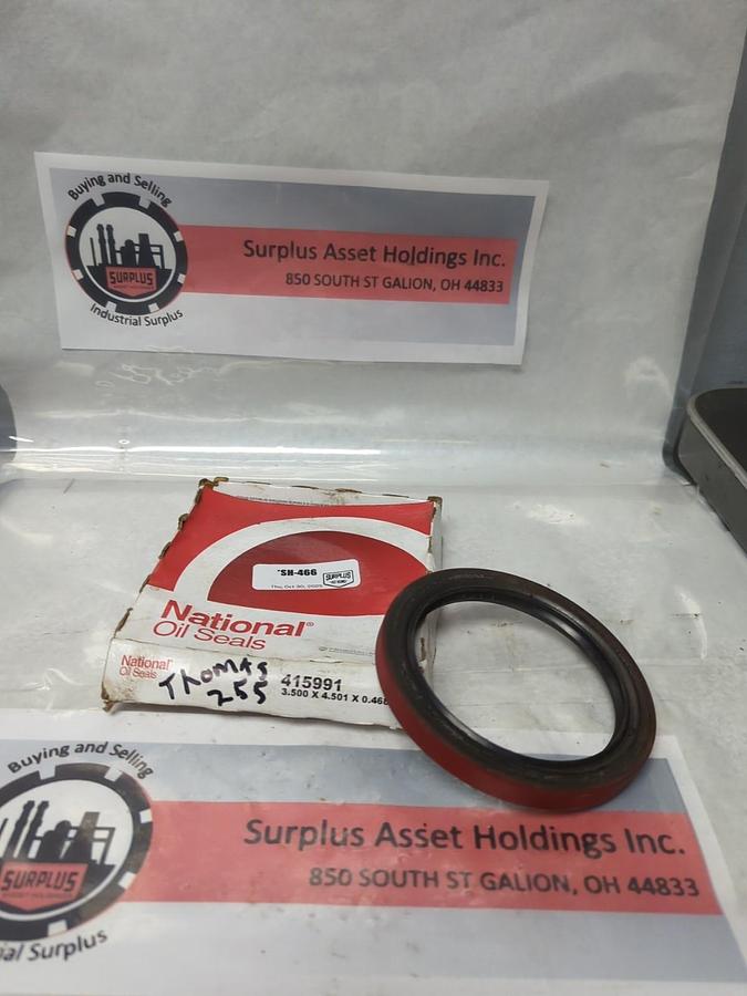 NATIONAL OIL SEALS,415991,OIL SEAL 3.5X4.501X0.468 NOS