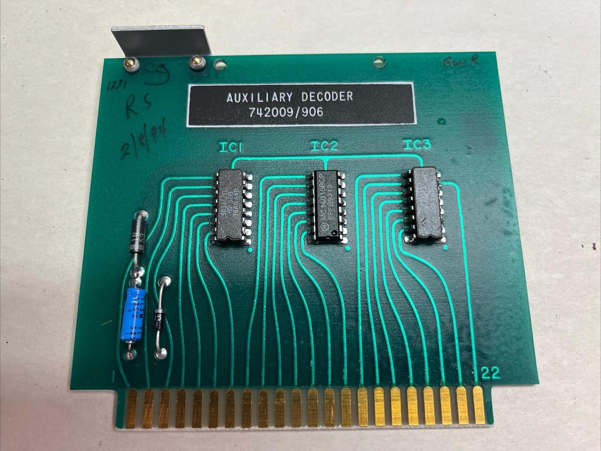 HUBBELL,742009/906,AUXILLARY DECODER BOARD REV R