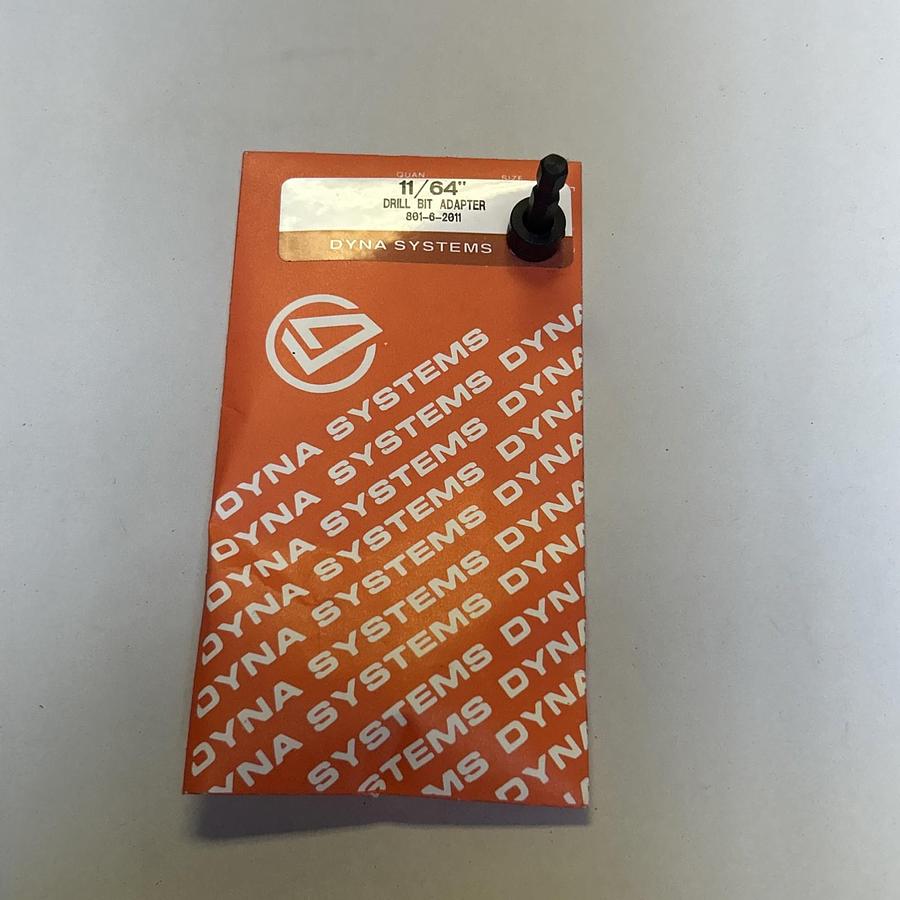 DYNA SYSTEMS,11/64INCH,DRILL BIT ADAPTER NOS