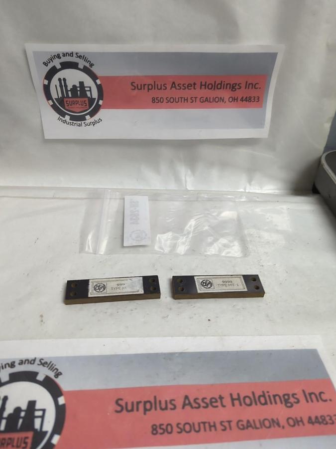 Used HUBBEL,9999 MT1,TYPE MT1 TIE BAR LOT OF 2 PRE-OWNED