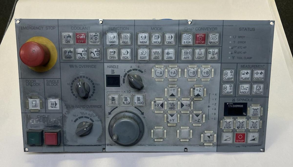 Used IDEC,ZY1E-SS5256-1E,OPERATION CONTROL PANEL