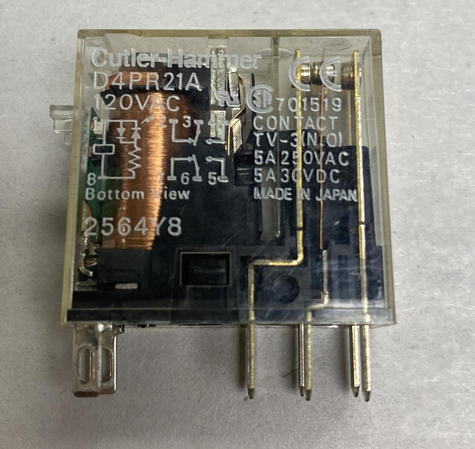 EATON CORPORATION,D4PR21A,GENERAL PURPOSE RELAY LOT OF 3 NOS