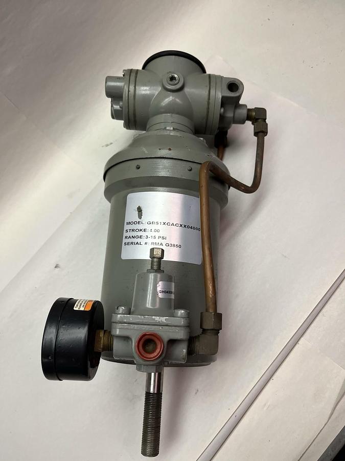 Used ITT,CONOFLOW,GB51XCACXX04000,PISTON ACTUATOR
