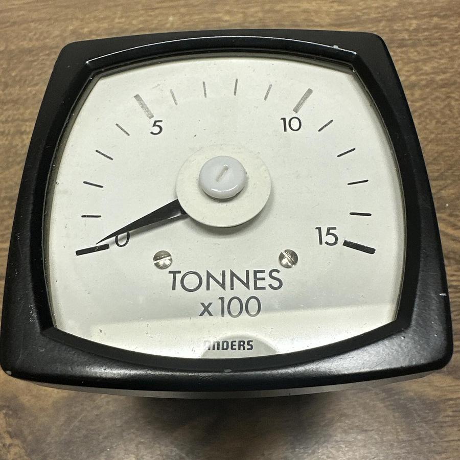 Anders,2E,0-15 Tonnes X 100 Panel Meter