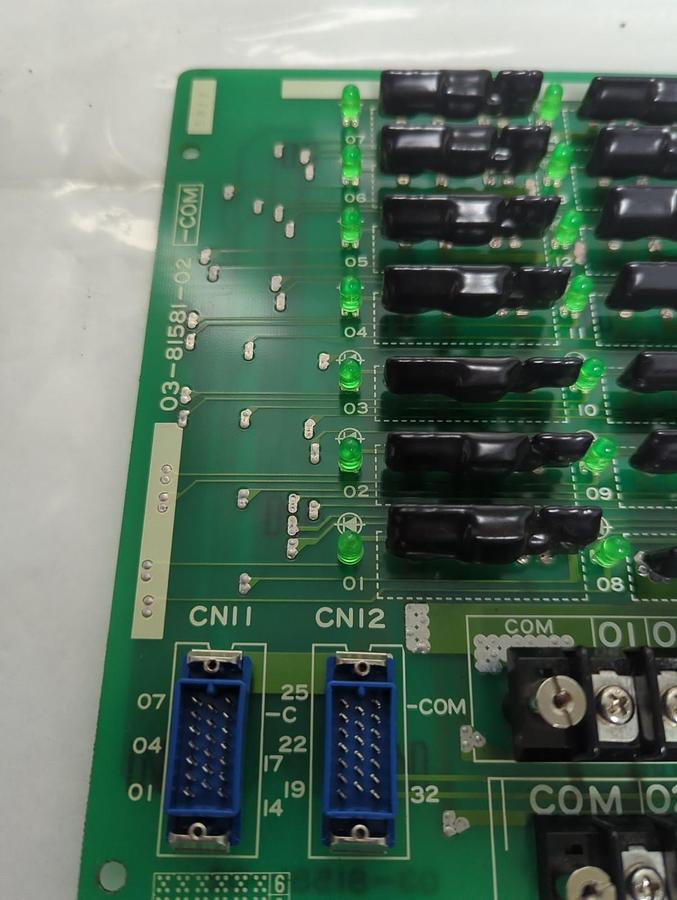 Used MITSUBISHI,03-81581-02,CIRCUIT BOARD PRE-OWNED