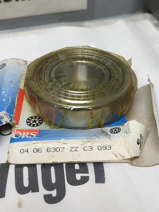 ORS BEARING,6307 ZZ C3 G93,DEEP GROOVE BEARING 35 MM BORE LOT OF 2