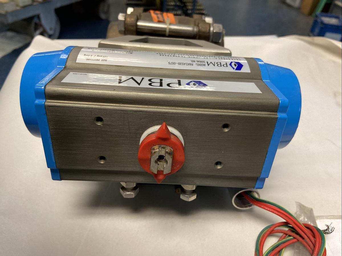 PBM,PAVCL453D-0075,Actuator with 2" Bronze Ball Valve Asco 8551 Solenoid Valve