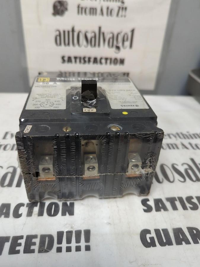 SQUARE D,FAL2605016M,50Amp 600V CIRCUIT BREAKER NEW