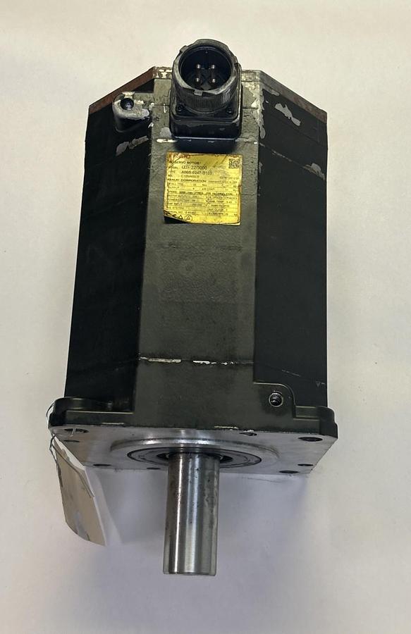 Used FANUC,A06B-0247-B100,AC SERVO MOTOR 3000RPM 230V