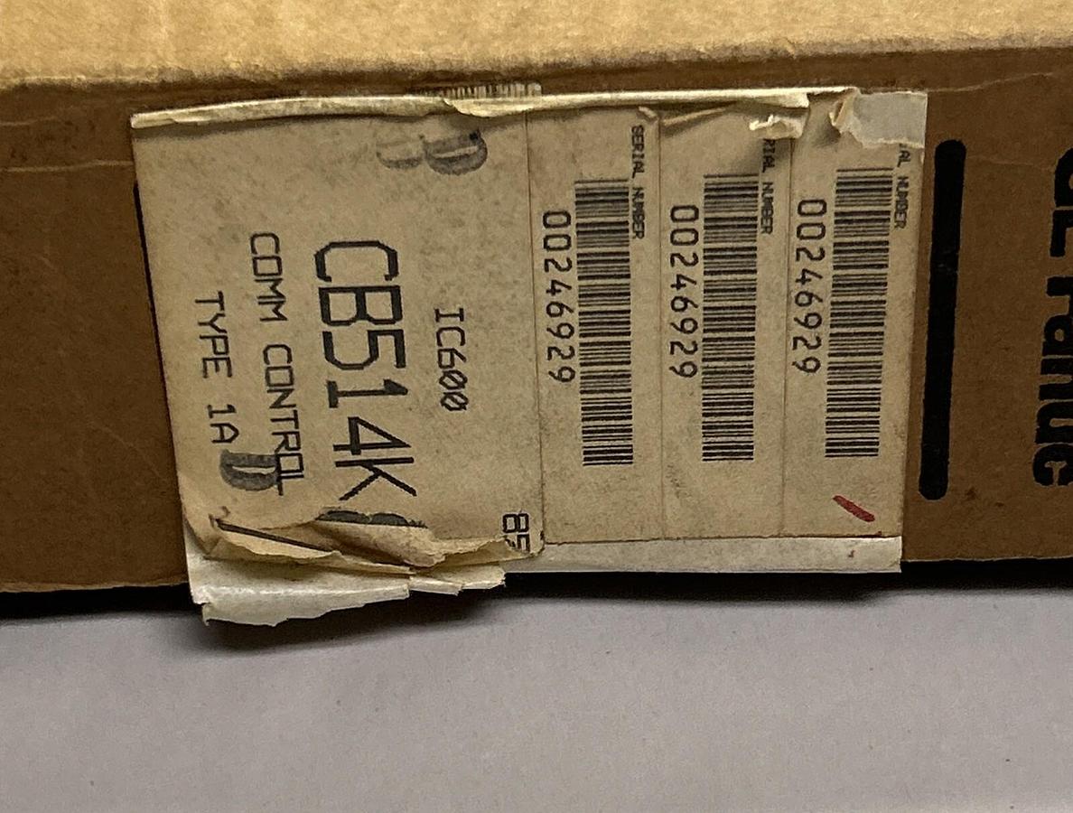 GE FANUC,IC600CB514K,COMMUNICATIONS CONTROL MODULE NOS