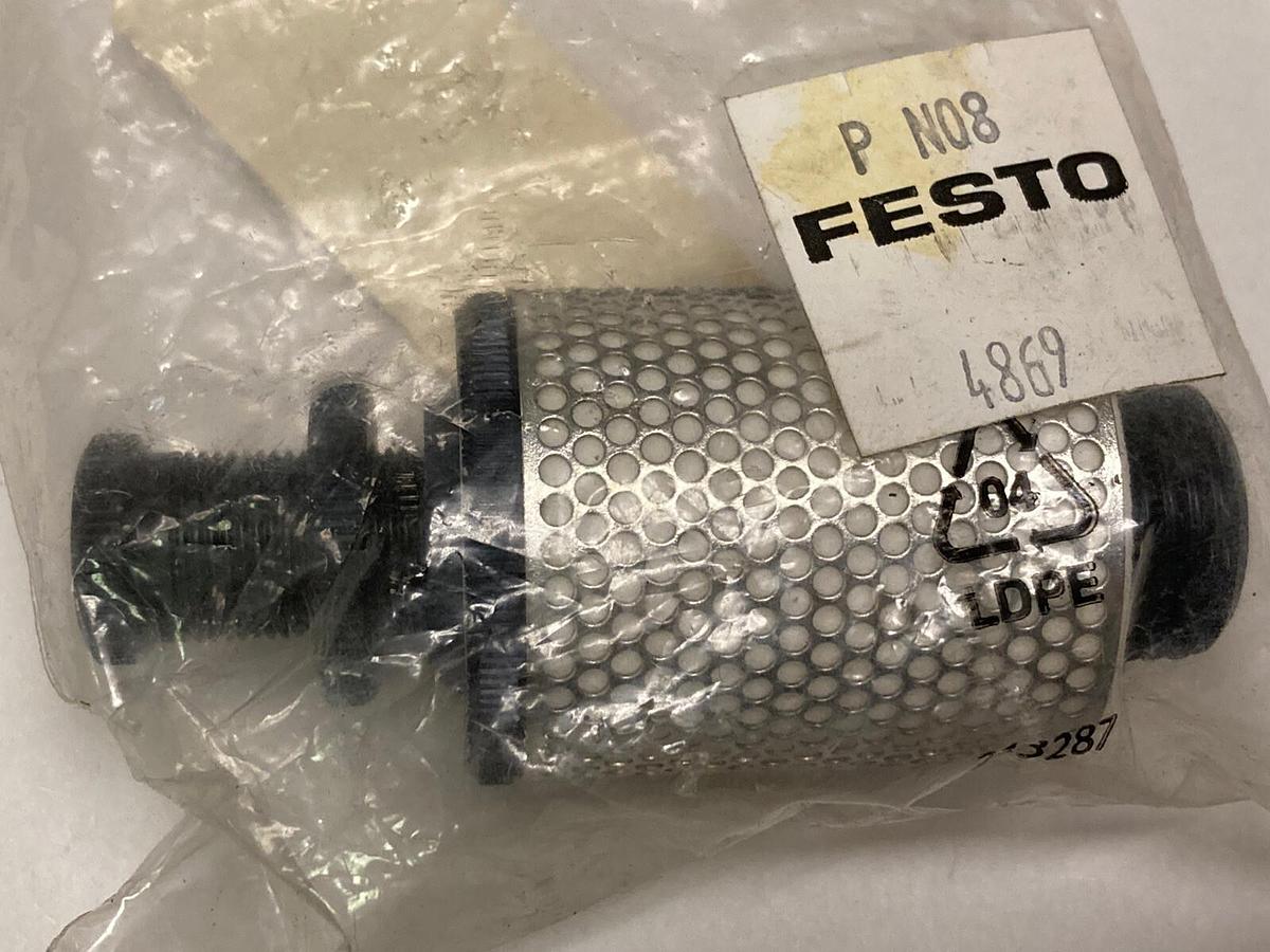Used Festo,GRU-1/2 4869,Valve Flow Control Type