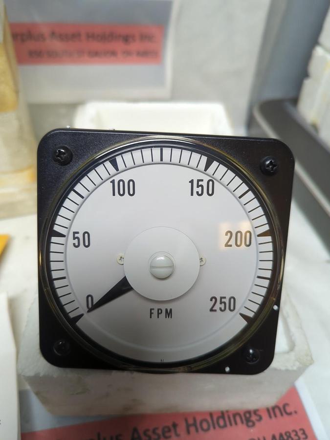 YOKOGAWA,DB-40,AMMETER 0-250 FPM NOS