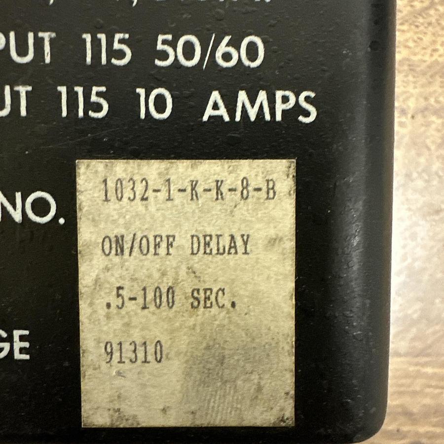 Used ISSC,1032-1-K-K-8-B,Solid State Timer