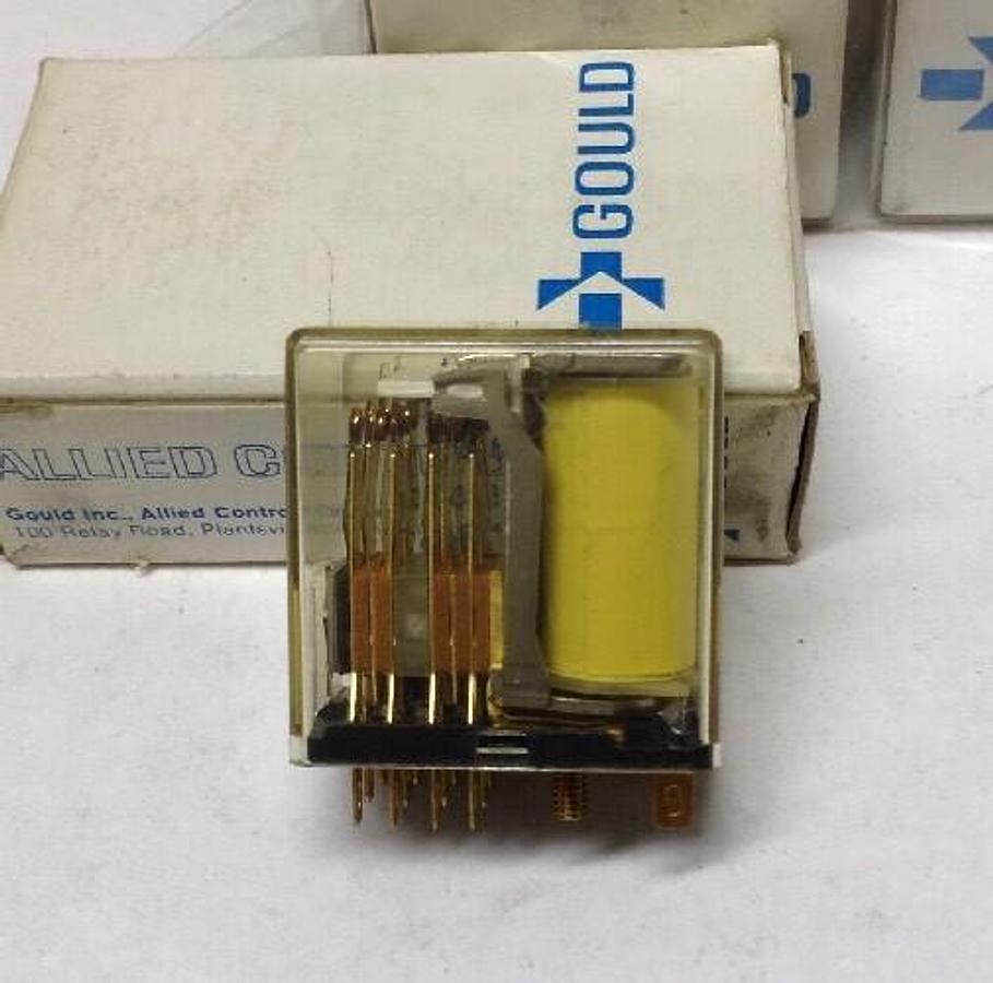 Gould Allied Control,T154X-396 4PDT,Relay 5 Amp LOT OF 7
