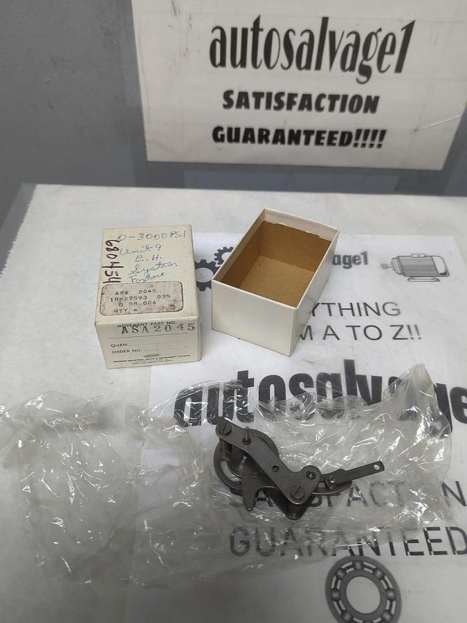 DRESSER,ASA-2045,GAUGE MOVEMENT PART NOS