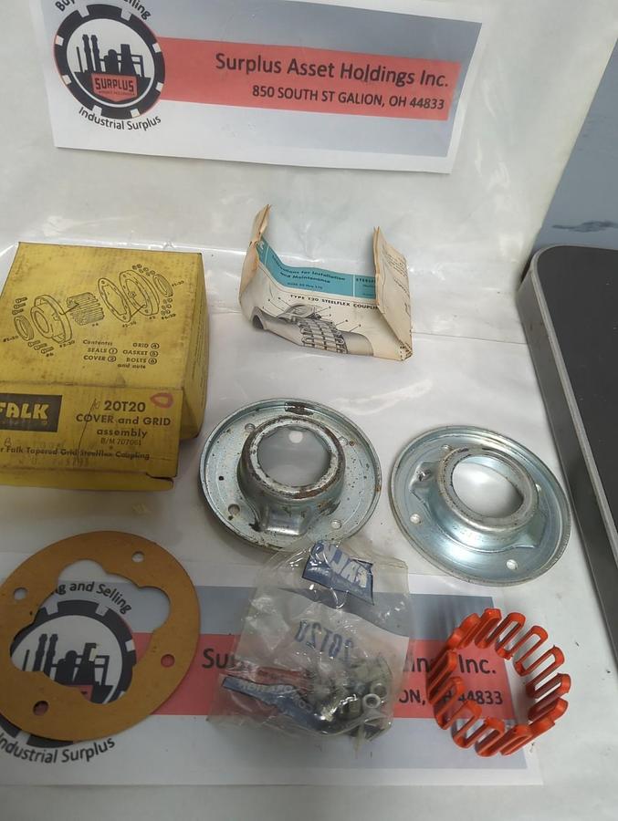 FALK,707061,20T20 COVER & GRID ASSEMBLY FOR TAPERED COUPLINGS NOS