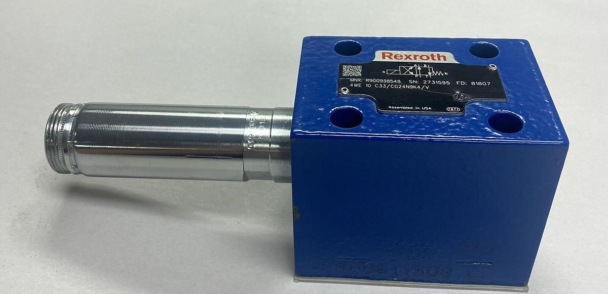 REXROTH,R900938548/4WE10C33/CG24N9K4V ,DIRECTIONAL SPOOL VALVE NOS