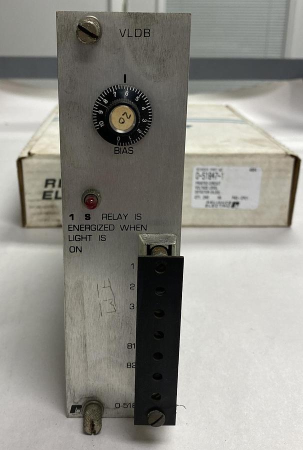 Used Reliance,0-51847-1,Voltage Level Detector Circuit Board