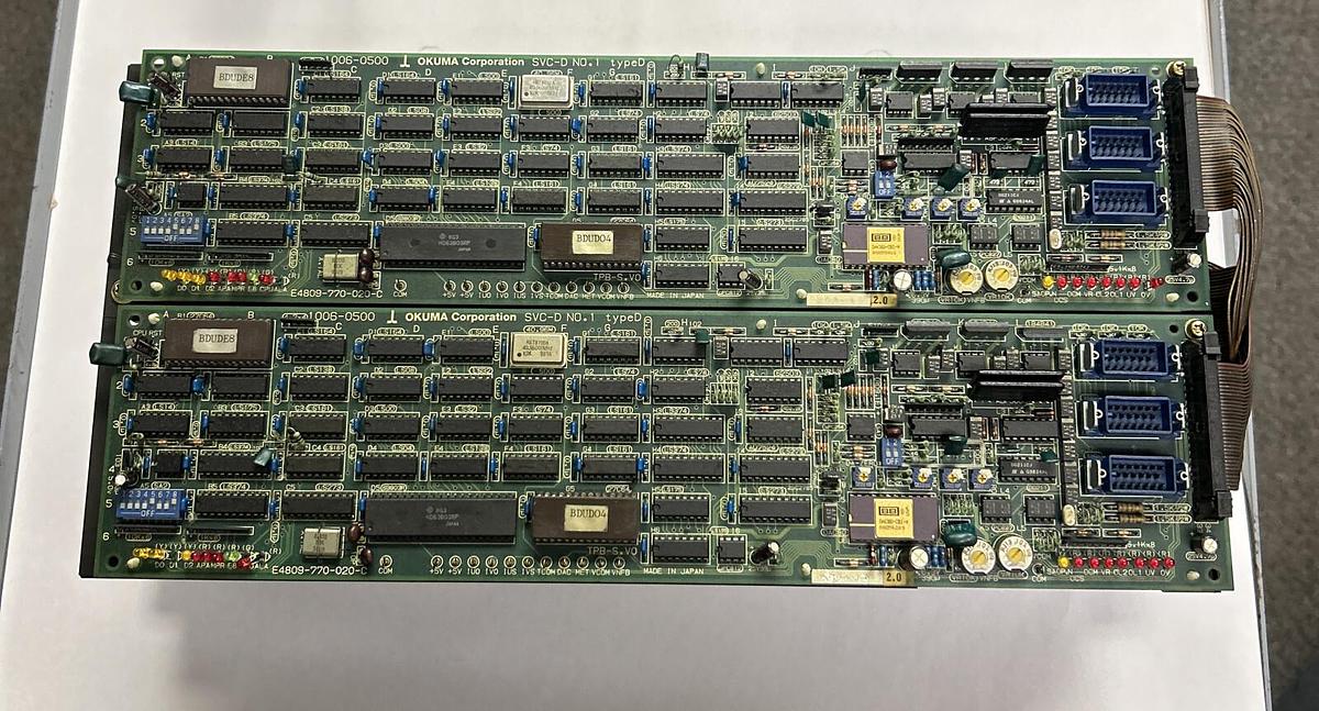 Used OKUMA,BLII-D,SERVO DRIVE E4809-770-020-C/E4809-770-020-C DRIVE BOARDS