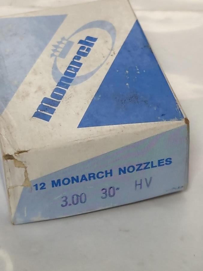 MONARCH,3.00,F-80 NOZZLE 30° HV PACK OF 12 NOS