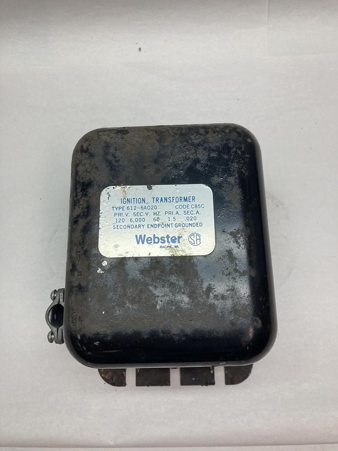 Used Webster,Typer 612-6AO20,Ignition Transformer 60Hz
