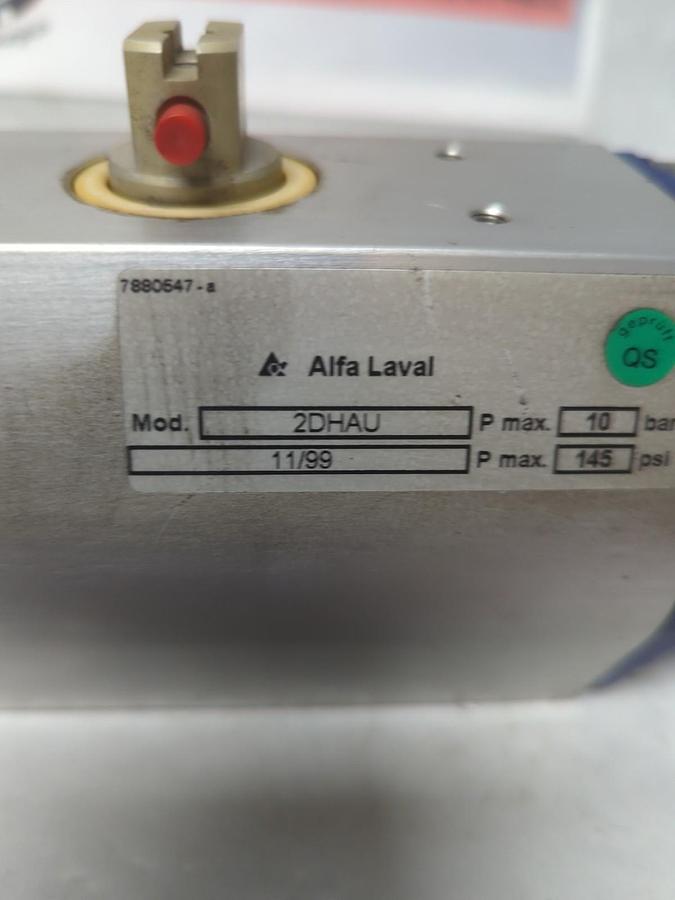 Used ALFA LAVAL,2DHAU,VALVE 10 BAR 145PSI PRE-OWNED