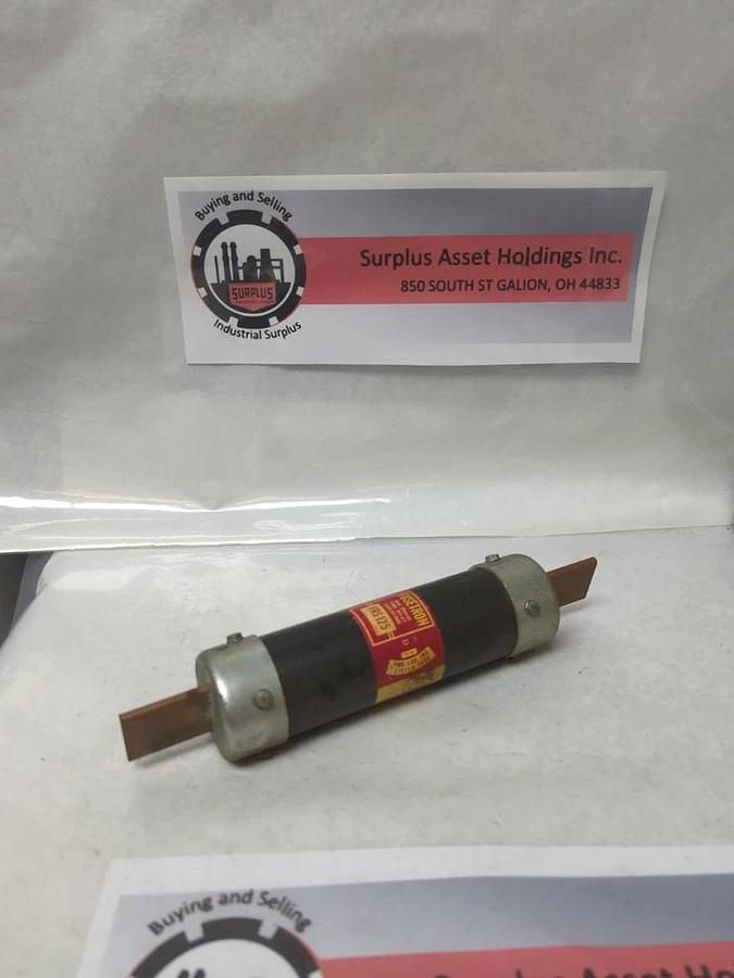 Used COOPER BUSSMANN,FRS-125,FUSETRON 125 AMP FUSE PRE-OWNED