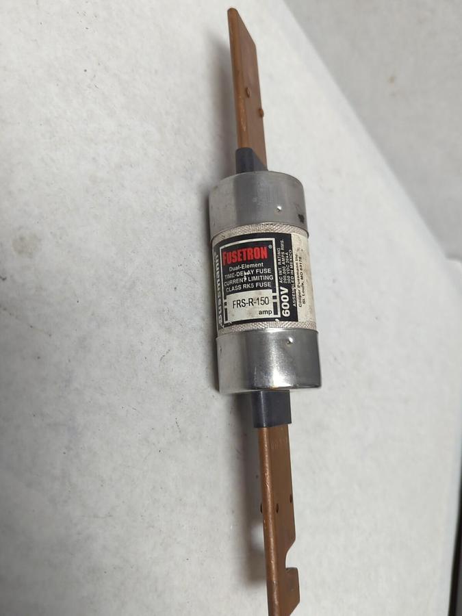 Used COOPER BUSSMANN,FRS-R-150,FUSETRON 150 AMP FUSE PRE-OWNED