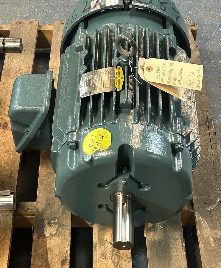 BALDOR,ECP2394T-4,MOTOR 15HP 3525RPM 460V 3PH 254T FRAME NOS
