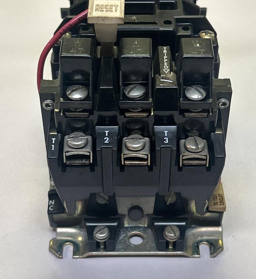 Used ALLEN BRADLEY,509-A0A,MOTOR START SIZE 0 18A 600V