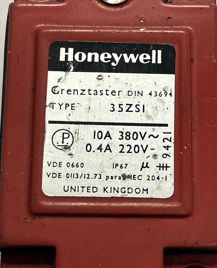 Used Honeywell,35Z1,Limit Switch
