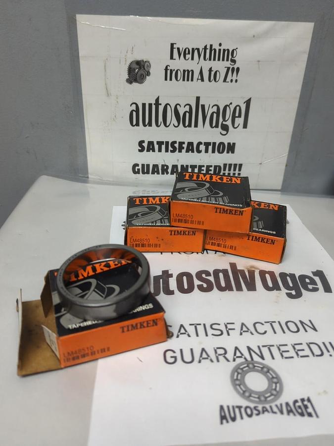 TIMKEN,LM48510,ROLLER BEARING CUP LOT OF 4 NOS